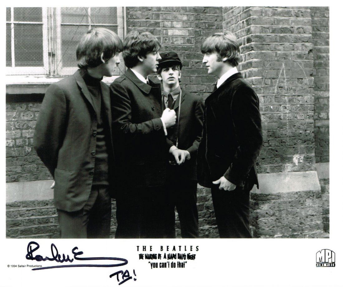 PAUL MCCARTNEY SIGNED. (1 of 1)
