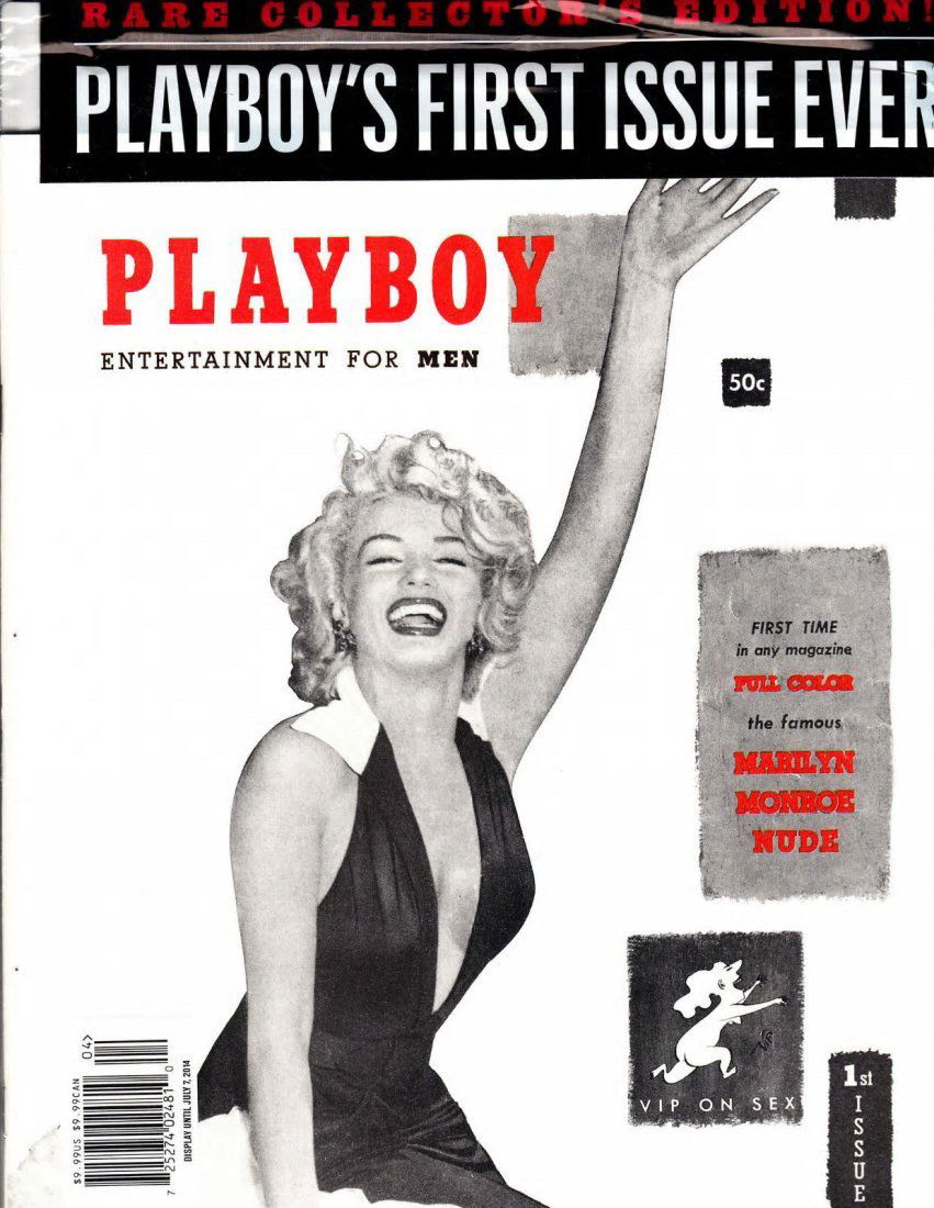 MARILYN MONROE PLAYBOY MAGAZINE. (1 of 2)