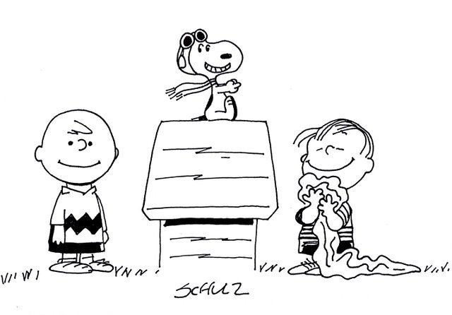 CHARLES SCHULZ: SNOOPY AND FRIENDS. (1 of 2)