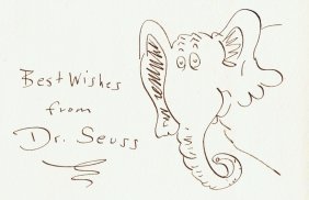DR SEUSS DRAWING OF HORTON. (1 of 2)
