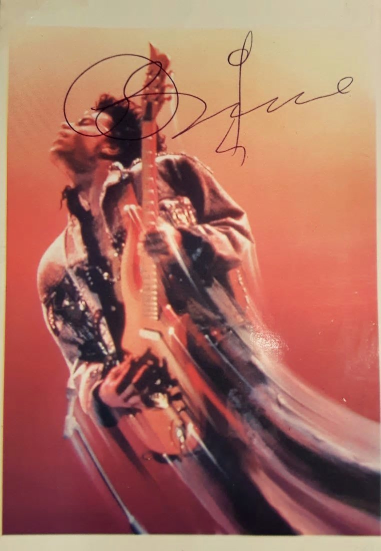 PRINCE SIGNED. (1 of 2)