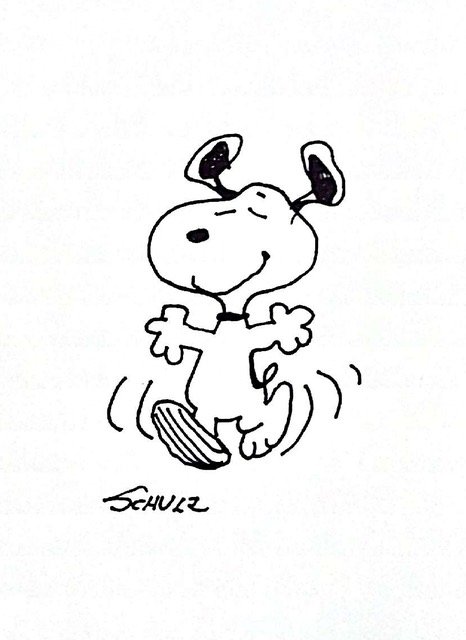 CHARLES SCHULZ: SNOOPY. (1 of 3)