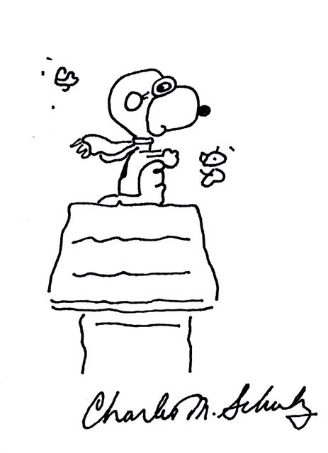 CHARLES SCHULZ: SNOOPY. (1 of 2)
