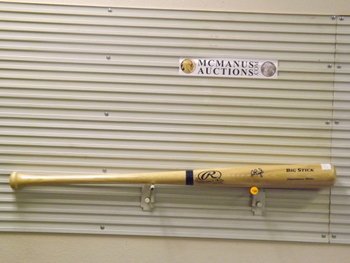 Albert Pujols Autographed Baseball Bat. Rawlings Big: Albert Pujols Autographed Baseball Bat. Rawlings Big Stick Professional Bat. Appraised or estimated retail value $300. COA by Christopher Morales.