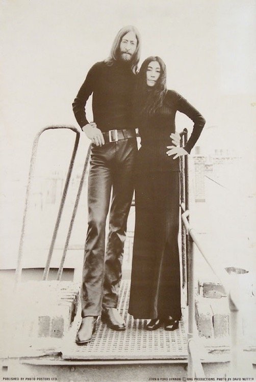 John Lennon & Yoko Ono - 1969 Promotional Poster (1 of 1)