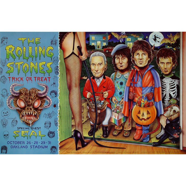 The Rolling Stones - 1994 Oakland Coliseum Poster (1 of 1)