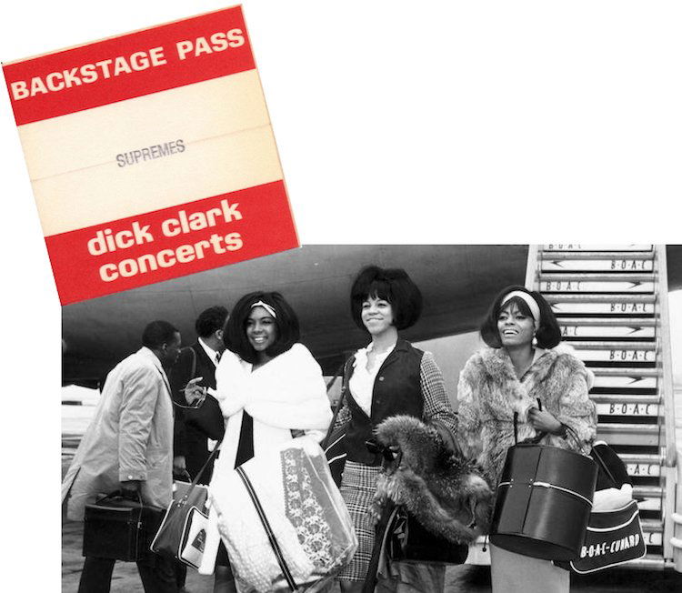 The Supremes - Caravan of Stars Tour - Backstage Pass (1 of 2)