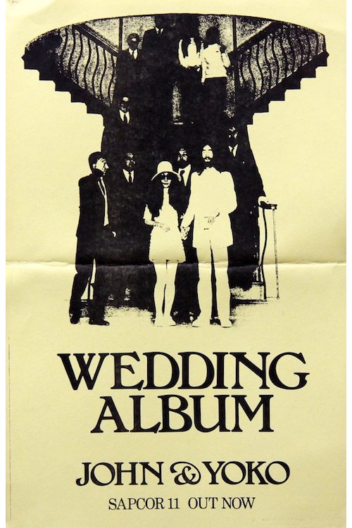 John Lennon & Yoko Ono - Wedding Album - Flyer (1 of 1)