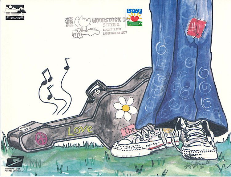 Woodstock Music Festival  - 1994 First Day Cover (1 of 1)