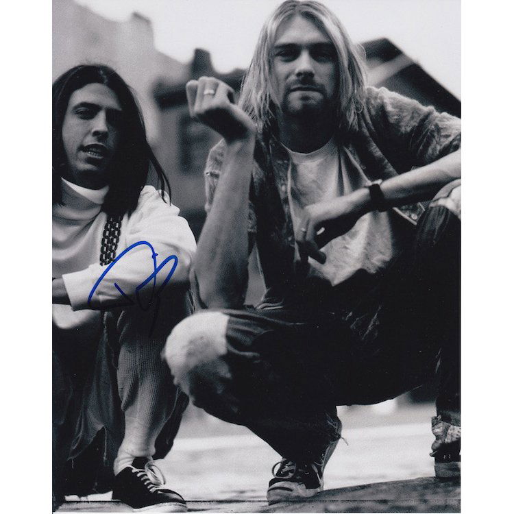 Nirvana - Dave Grohl - Autographed Photograph (1 of 1)