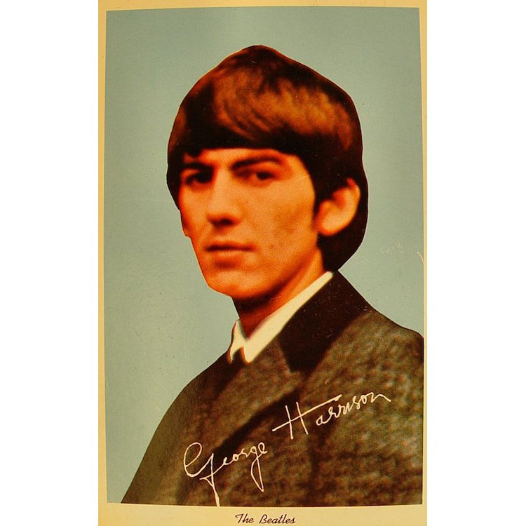 George Harrison - 1964 NEMS Postcard (1 of 1)