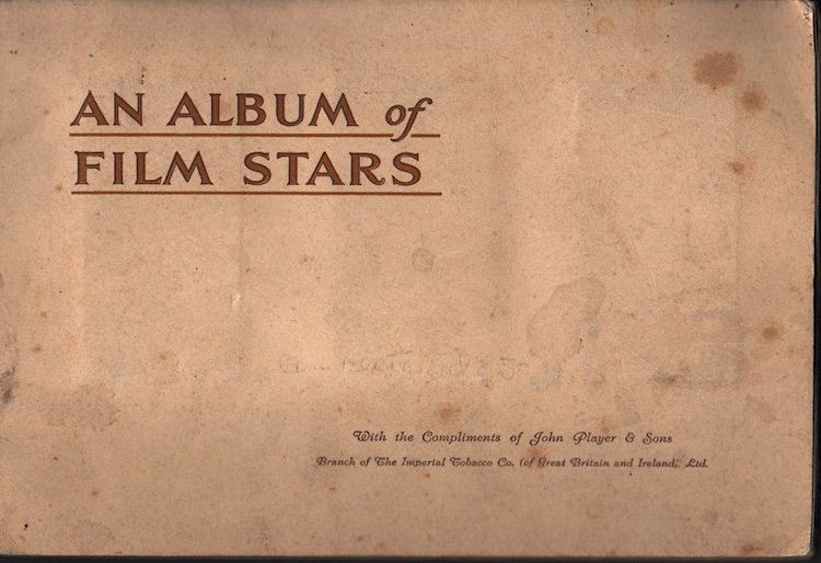 An Album of Film Stars - 1934 Tobacco Card Set (1 of 5)