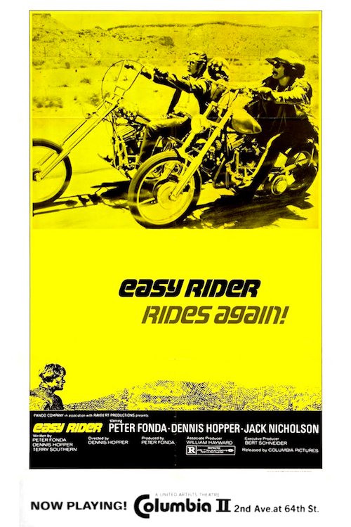 Easy Rider Rides Again - 1972 Vintage NYC Poster (1 of 1)