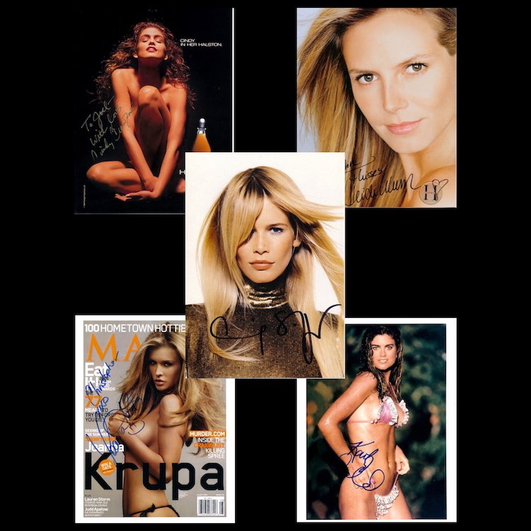 Famous Models - Autographs (1 of 1)