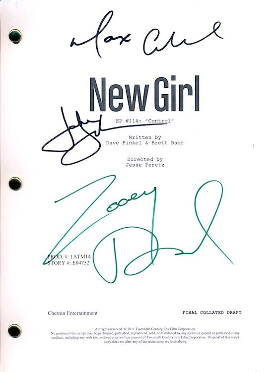 New Girl - Autographed Group Lot (1 of 1)