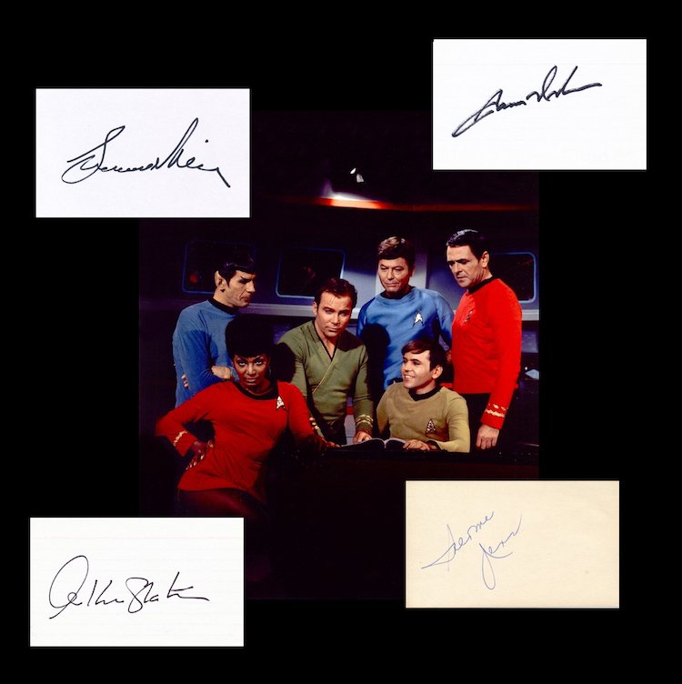 Star Trek - Autographed Group Lot (1 of 1)