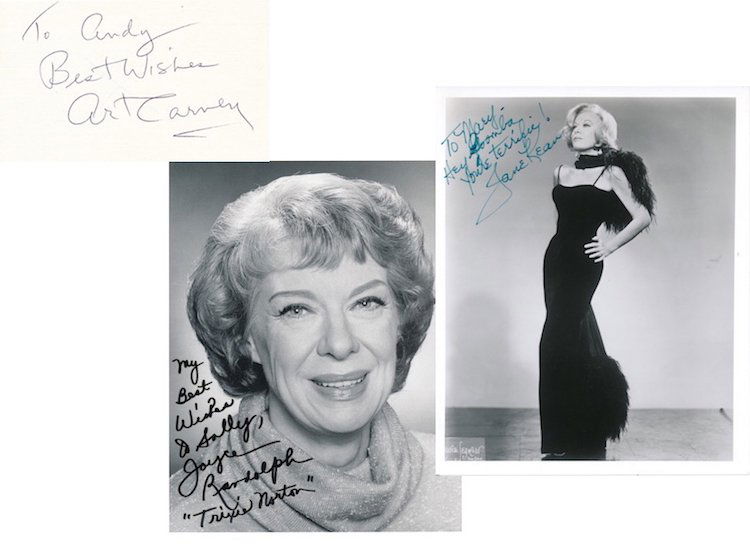 The Honeymooners - Autographed Group Lot (1 of 1)