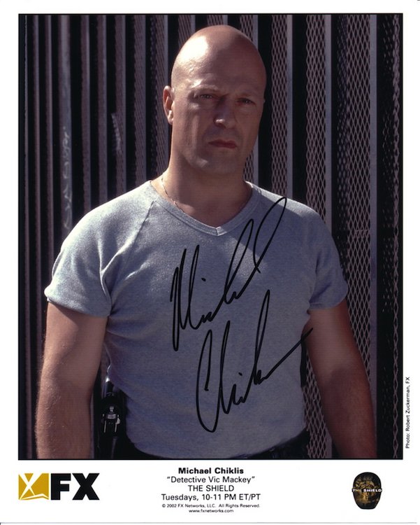 The Shield - Michael Chiklis - Autographed Photograph (1 of 1)