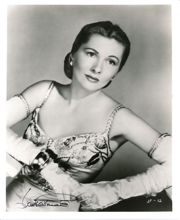 Joan Fontaine Autographed Photograph (1 of 1)
