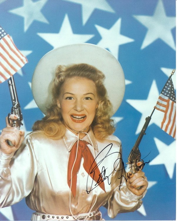 Betty Hutton 'Annie Oakley' Autographed Photograph (1 of 1)
