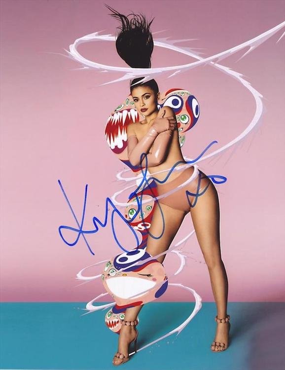 Kylie Jenner Autographed Photograph (1 of 1)