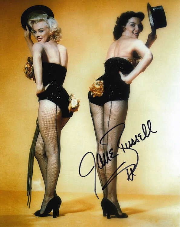Jane Russell Autographed Photograph (1 of 1)