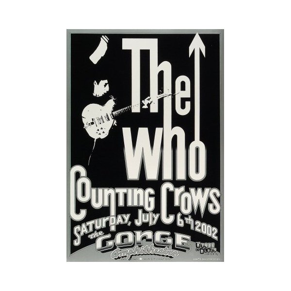 The Who - Randy Tuten - 2002 Signed Concert Poster (1 of 1)