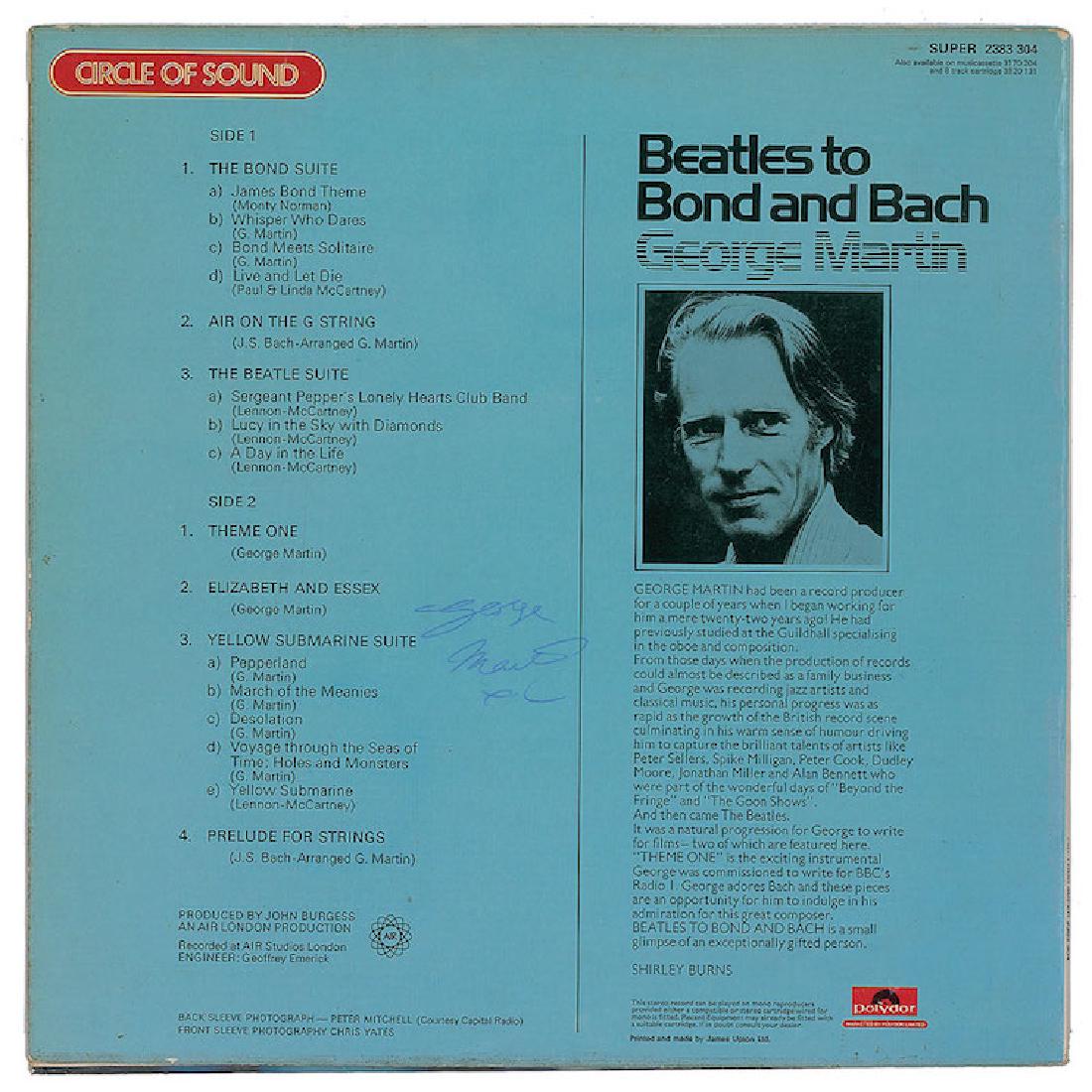 Beatles - George Martin - Autographed Album (1 of 2)