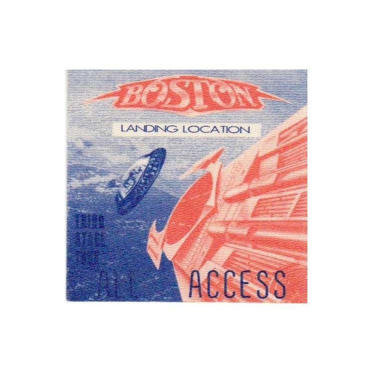 Boston - Third Stage Tour - 1987 Backstage Pass (1 of 1)