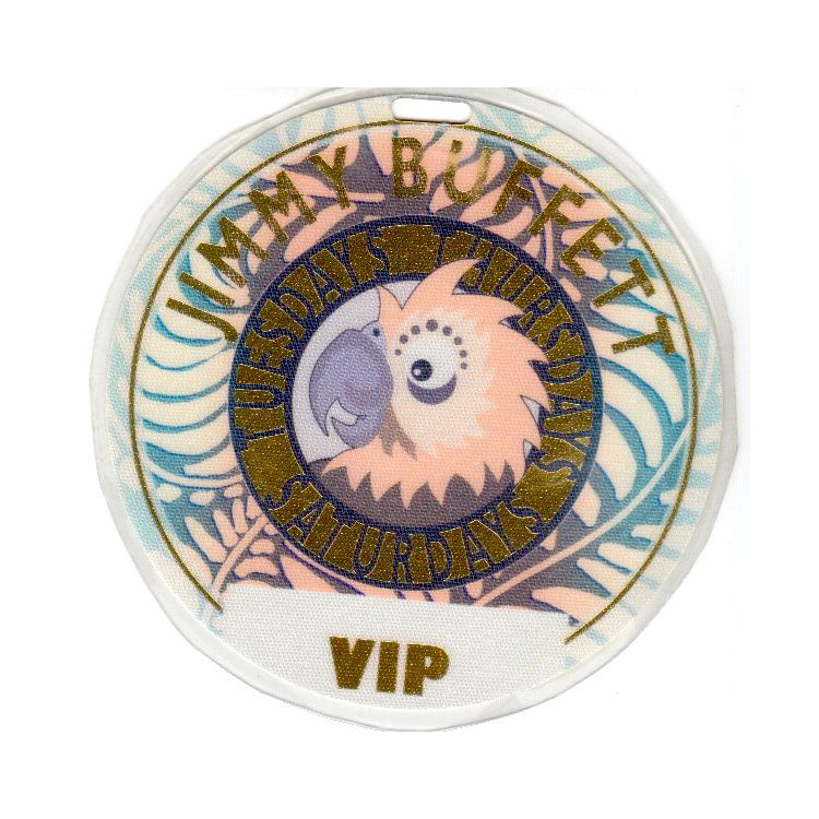 Jimmy Buffett - 2000 Laminated Backstage Pass (1 of 1)