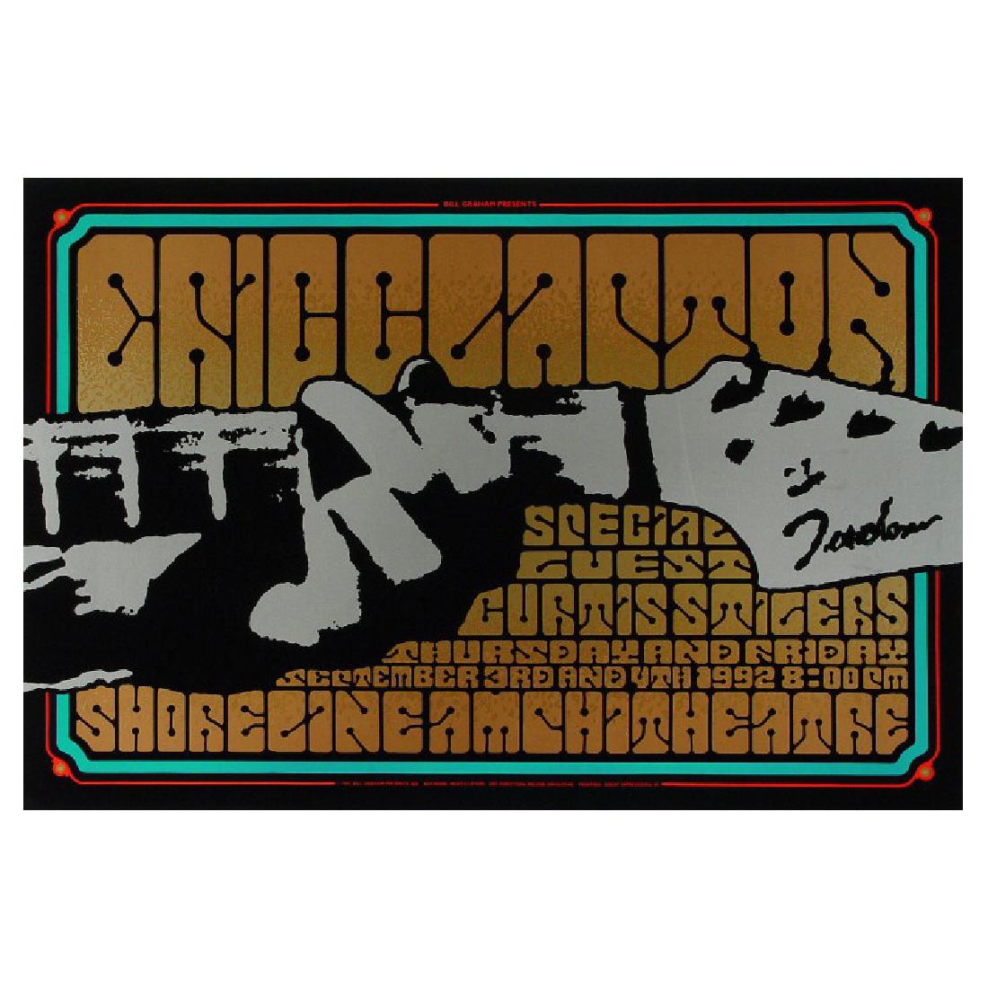 Eric Clapton - 1992 Concert Poster (1 of 1)