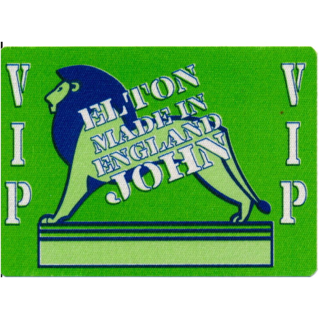 Elton John - Made In England Tour - 1995 Backstage Pass (1 of 1)