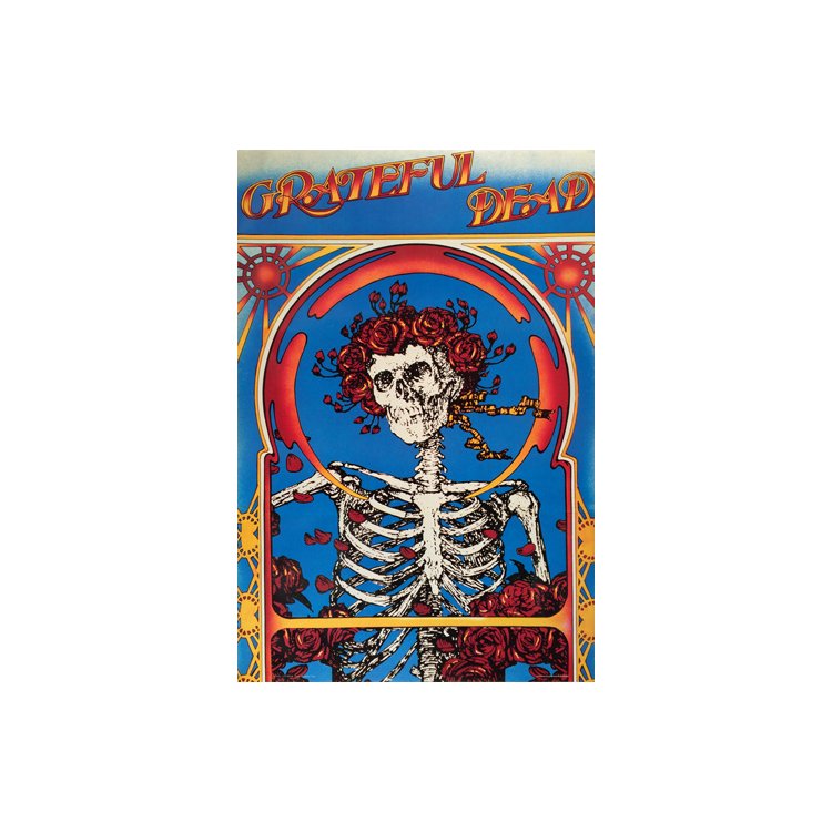 Grateful Dead - Skull and Roses - 1984 Promo Poster (1 of 1)