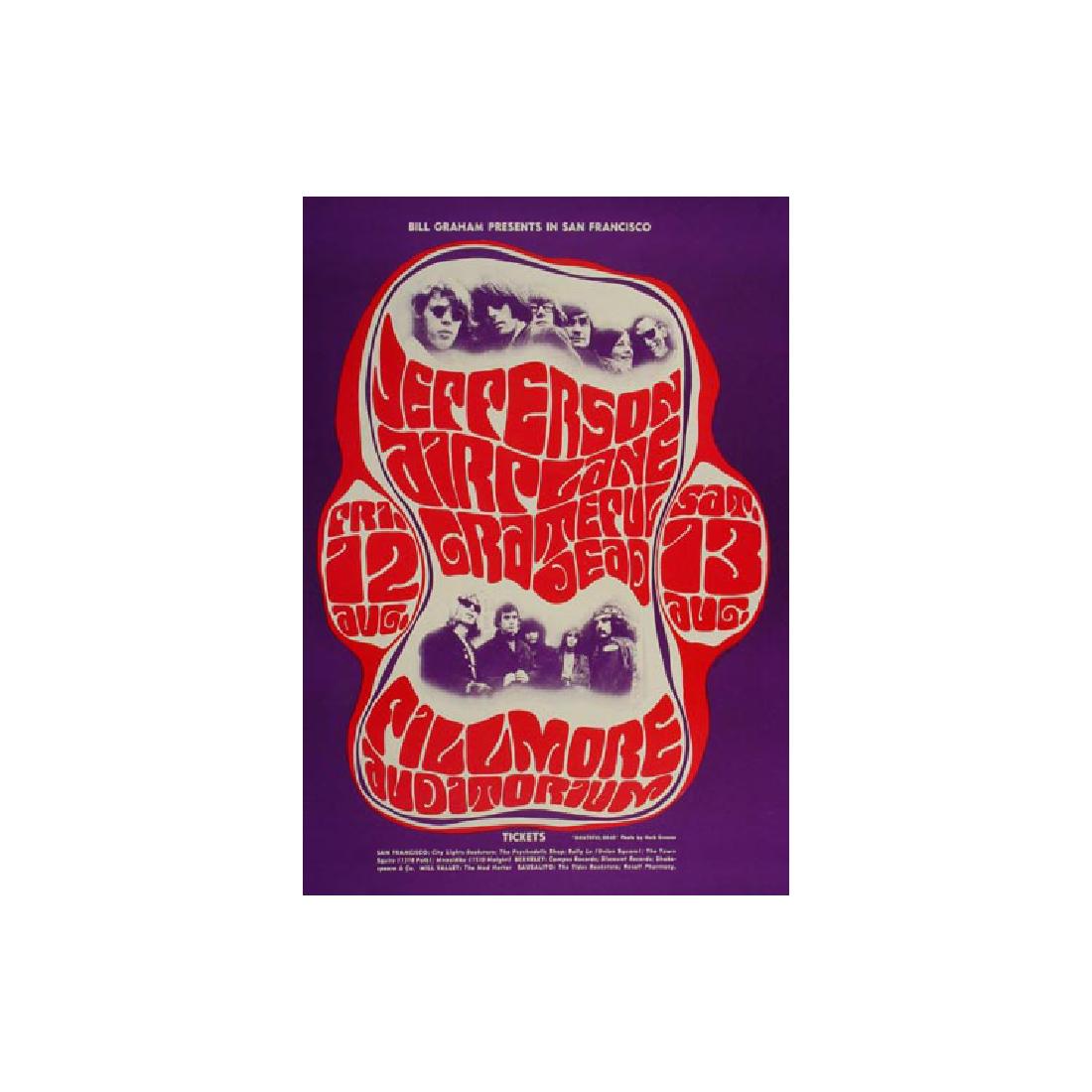 Grateful Dead - Jefferson Airplane - 1966 Fillmore (1 of 1)