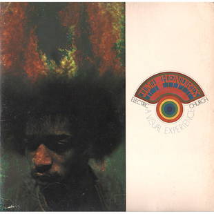 Jimi Hendrix - 1969 Concert Program: JIMI HENDRIX (1942-1970 American Rock Guitarist, Singer-Songwriter and Musician) Original & Vintage 1969 Jimi Hendrix Experience US Tour Tour Program. ©1969 The Visual Thing Inc. First Printing. In