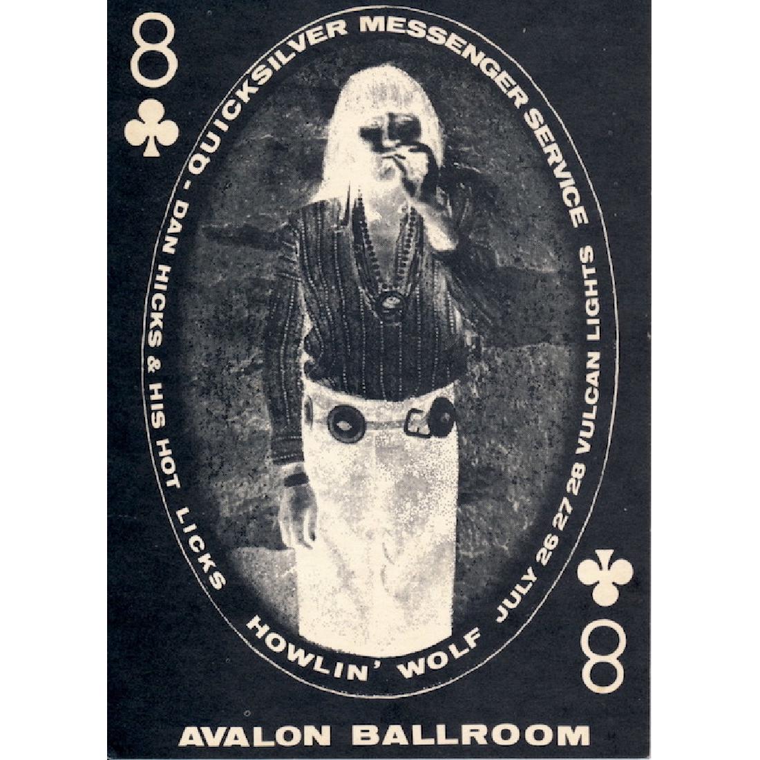 Howlin' Wolf - 1968 Family Dog Handbill (1 of 1)