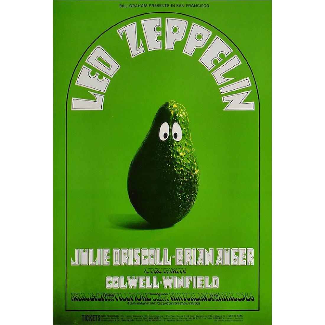 Led Zeppelin - 1969 Fillmore Handbill (1 of 1)