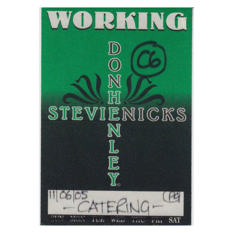 Stevie Nicks - Don Henley - 2005 Backstage Pass (1 of 1)