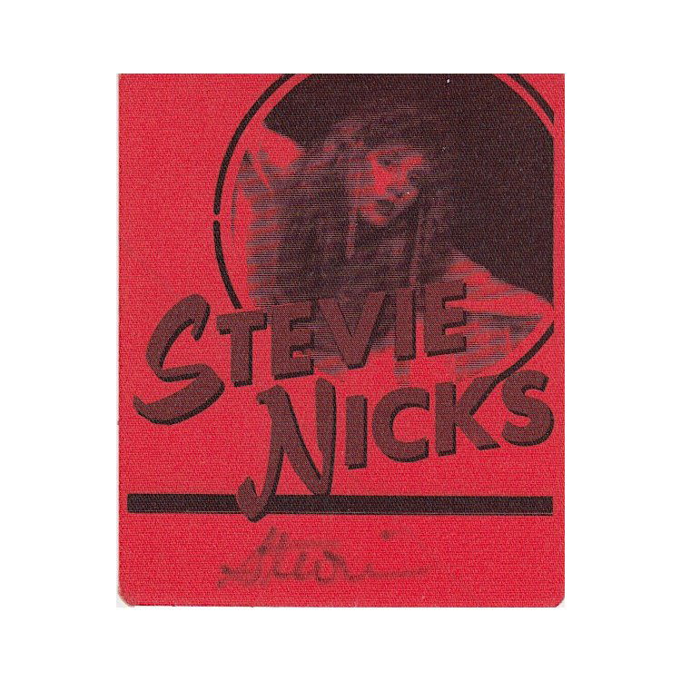 Stevie Nicks - Autographed Backstage Pass (1 of 1)