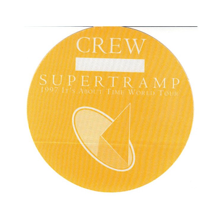 Supertramp - 1997 Backstage Pass (1 of 1)