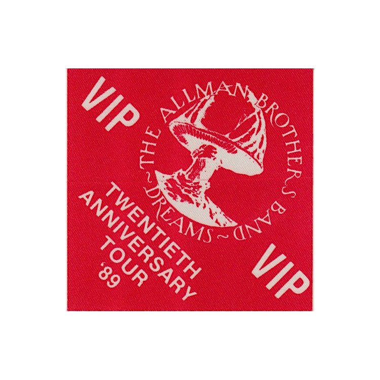 The Allman Brothers Band - 1989 Backstage Pass (1 of 1)