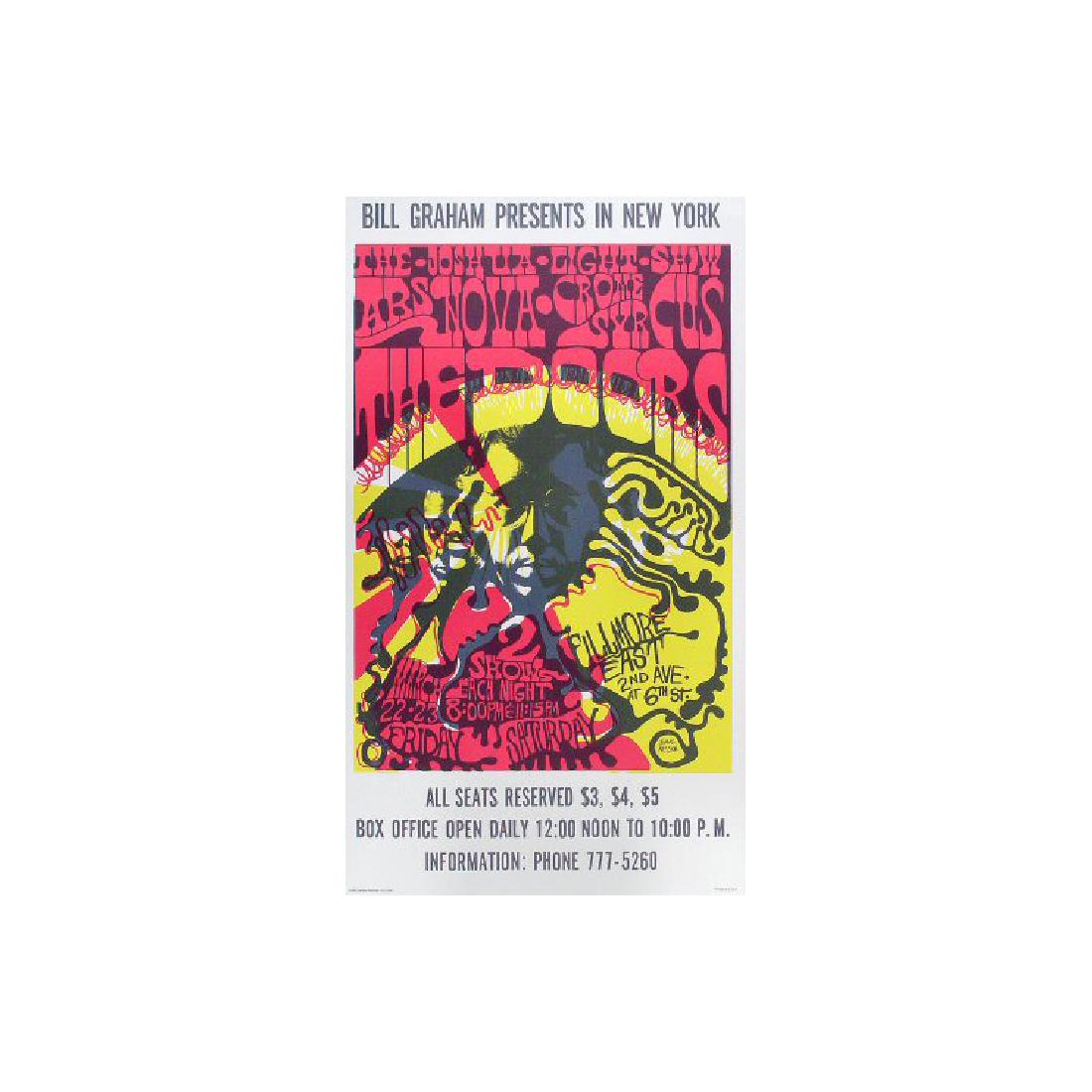 The Doors - 1968 Fillmore East Concert Poster (1 of 1)