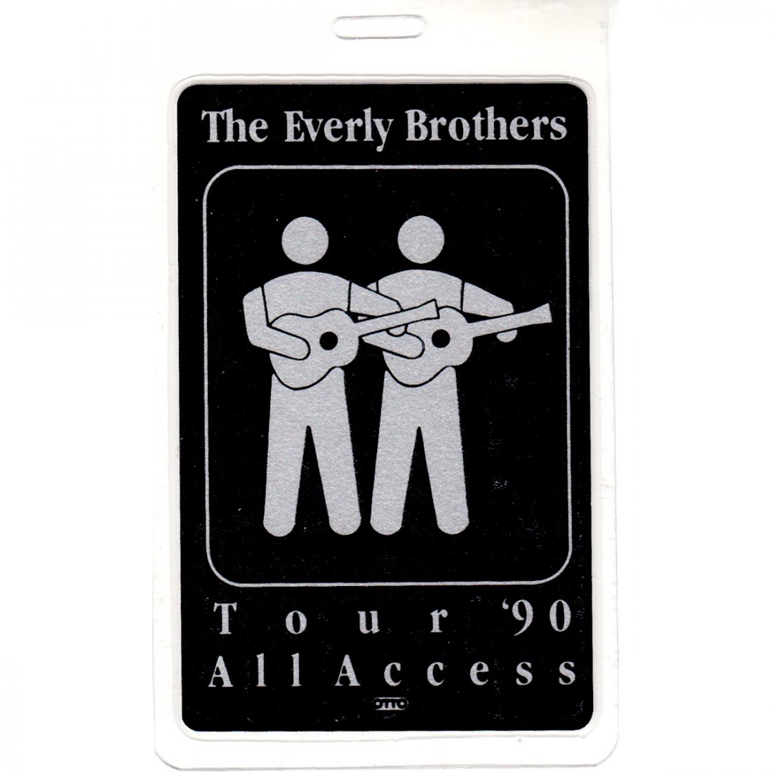 The Everly Brothers - 1990 Laminated Backstage Pass (1 of 1)