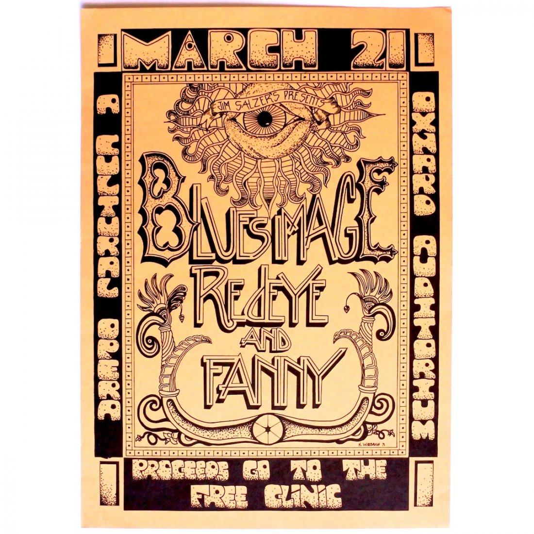 Fanny - Godmothers of Chick Rock - 1971 Jim Salzer's (1 of 1)