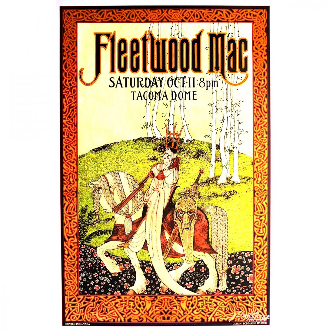 Fleetwood Mac - Bob Masse - Signed Concert Poster (1 of 1)