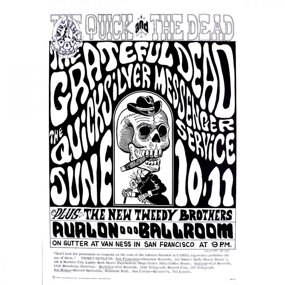 Grateful Dead - 1966 Family Dog Concert Poster (1 of 1)