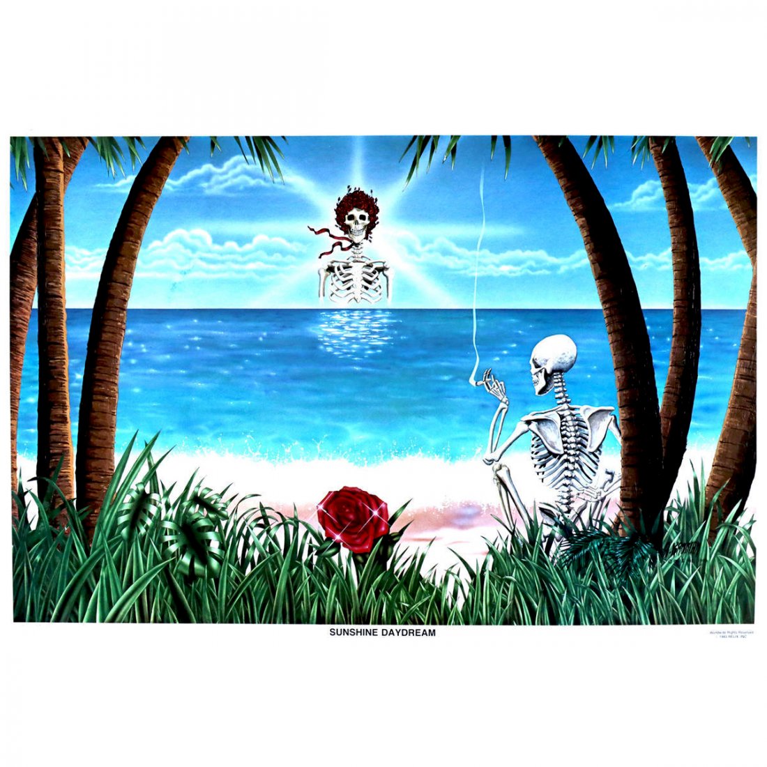 Grateful Dead - Sunshine Daydream - 1983 Promo Poster (1 of 1)