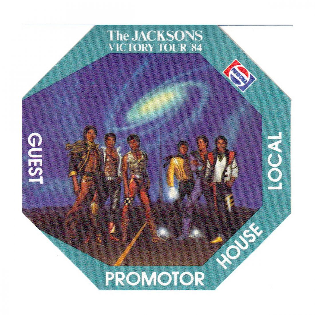 The Jacksons - Victory Tour - 1984 Backstage Pass (1 of 1)