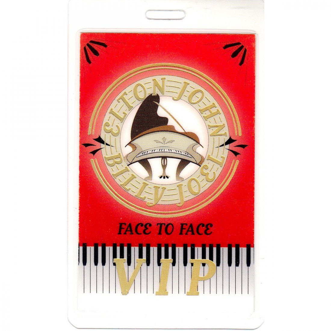 Billy Joel - Elton John - 2002 Laminated Backstage Pass (1 of 1)