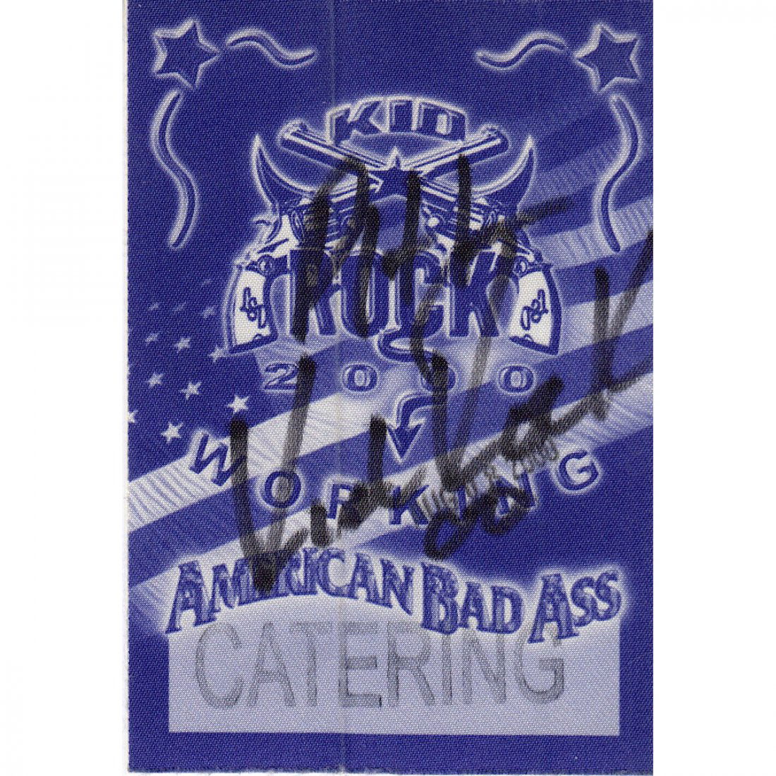 Kid Rock - 2001 Autographed Backstage Pass (1 of 1)